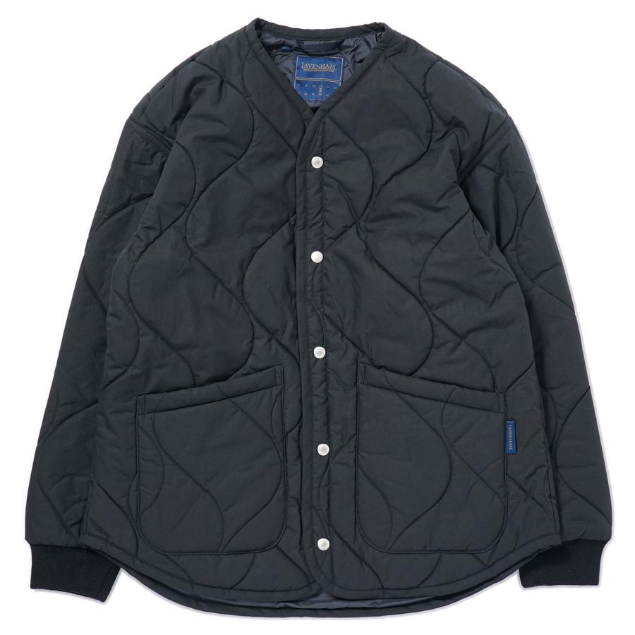 LAVENHAM / キルティングジャケット/38/--/BLK/無地/LV6174-102// LAVENHAM（ラベンハム） レディース ホースラグ キルティング ライナー