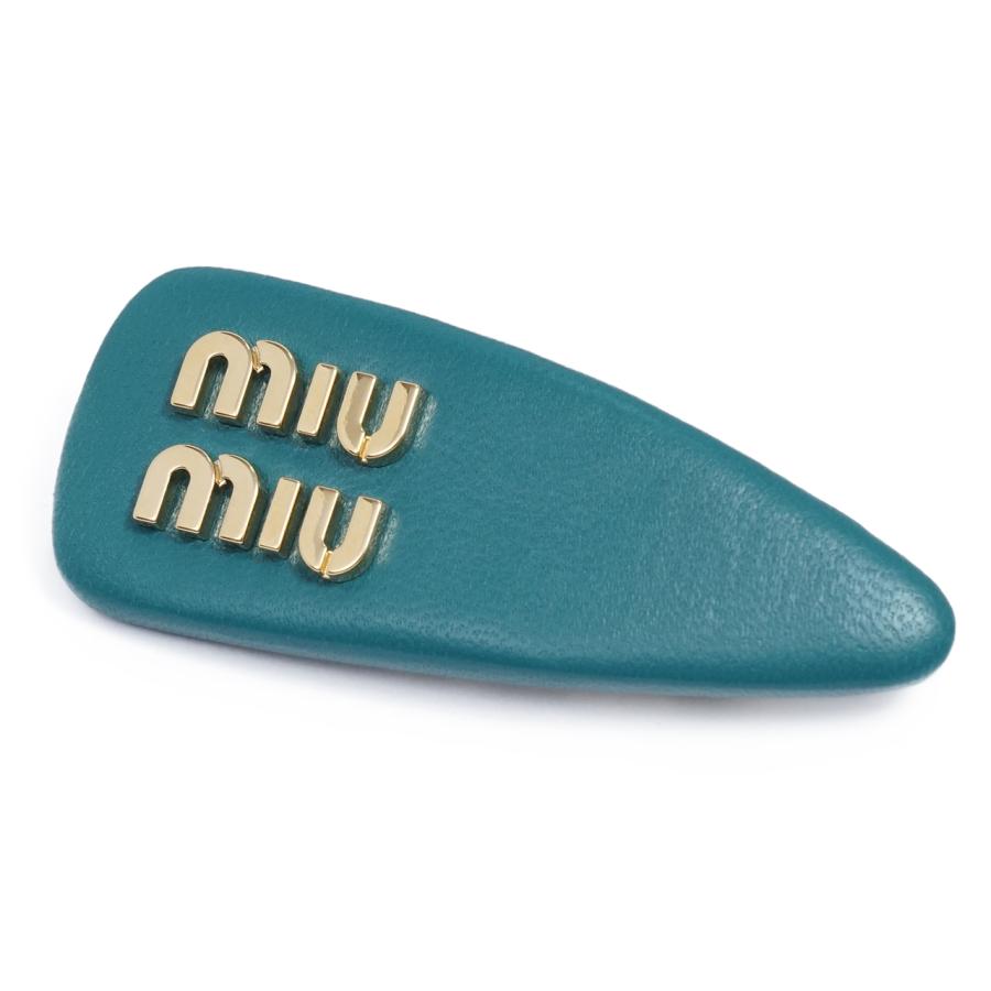 miu miumiu ミュウミュウ パテントレザー ヘアクリップ ヘア miu miumiu ミュウミュウ パテントレザー ヘアクリップ ヘア