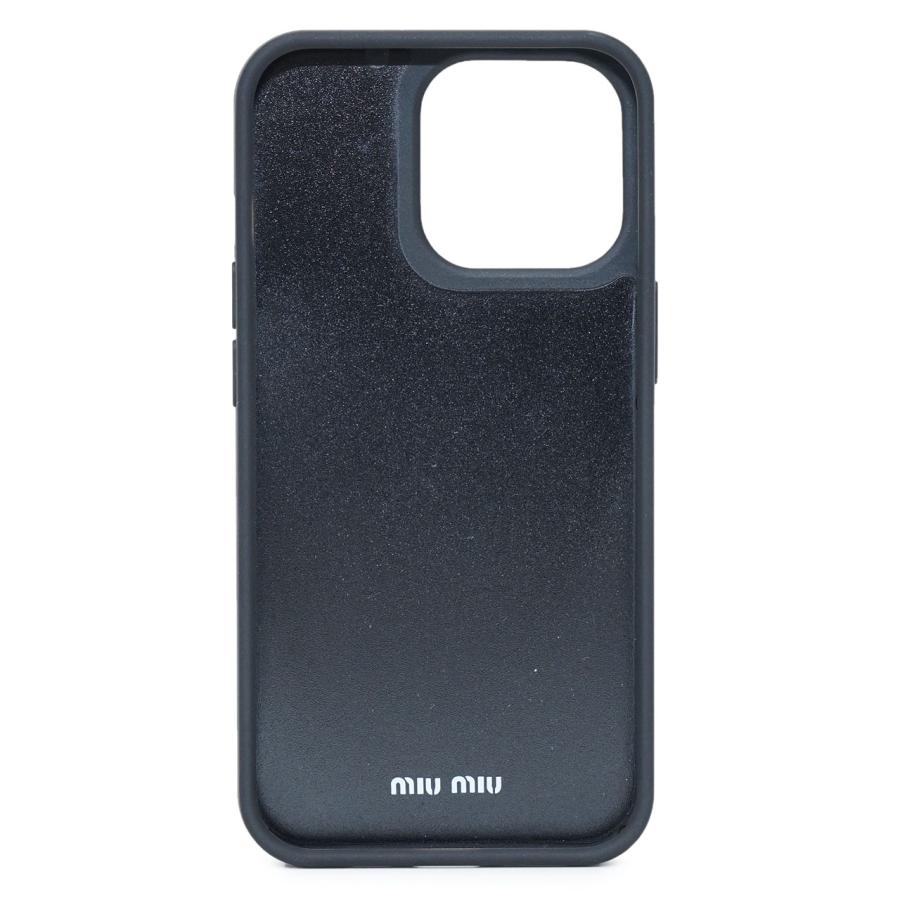 miu miumiu ミュウミュウ 5ZH149-2F5X レザー カバーiPhone 13