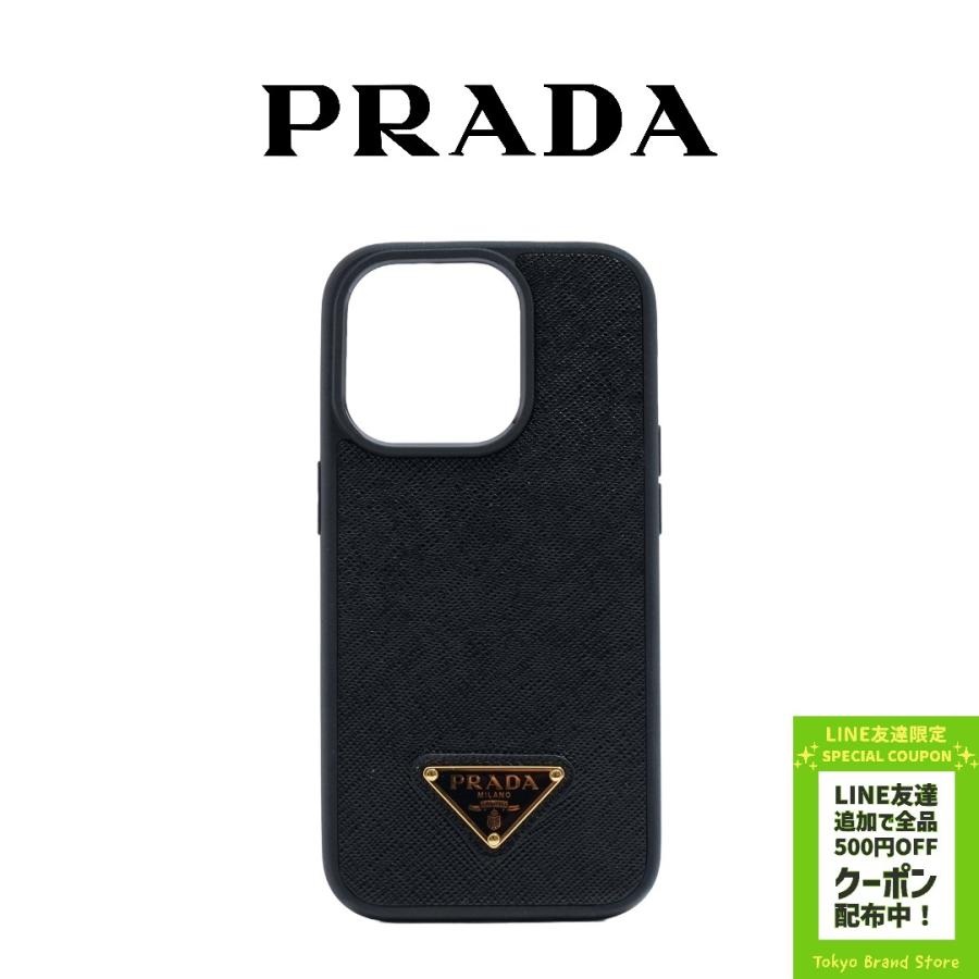 プラダ iPhoneカバーiPhoneケース PRADA 1ZH163 サフィアーノレザー 