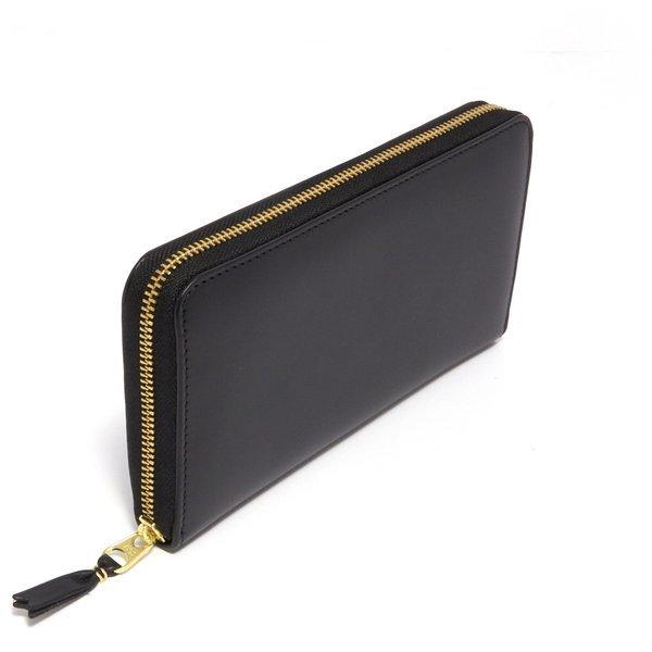 COMME des GARÇONS ブラックレザー財布早いもの勝ち コムデギャルソン財布 (WALLET COMME des GARCON) | 正規通販 mark