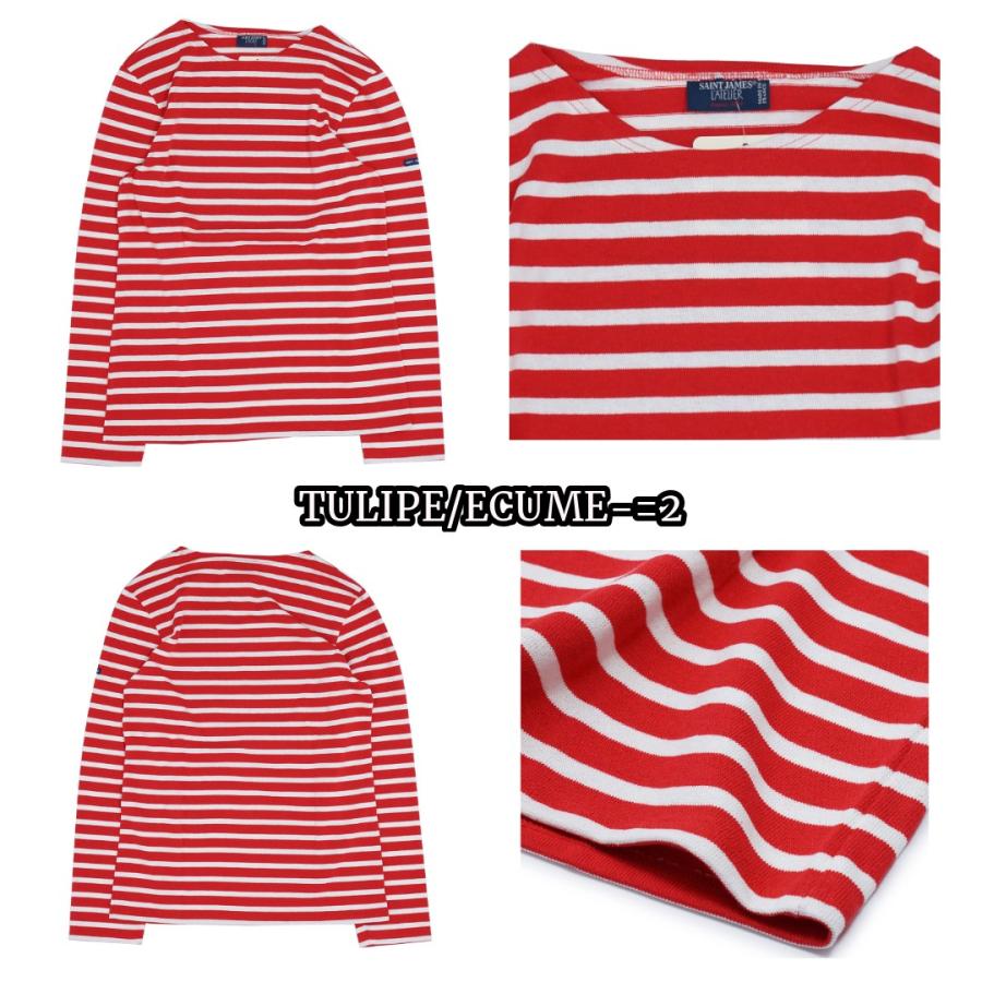 セントジェームス 長袖 Tシャツ  ロンT SAINT JAMES  MERIDIEN MODERNE 6870 メリディアン モダン ボーダー レディース ユニセックス｜tbstore｜06