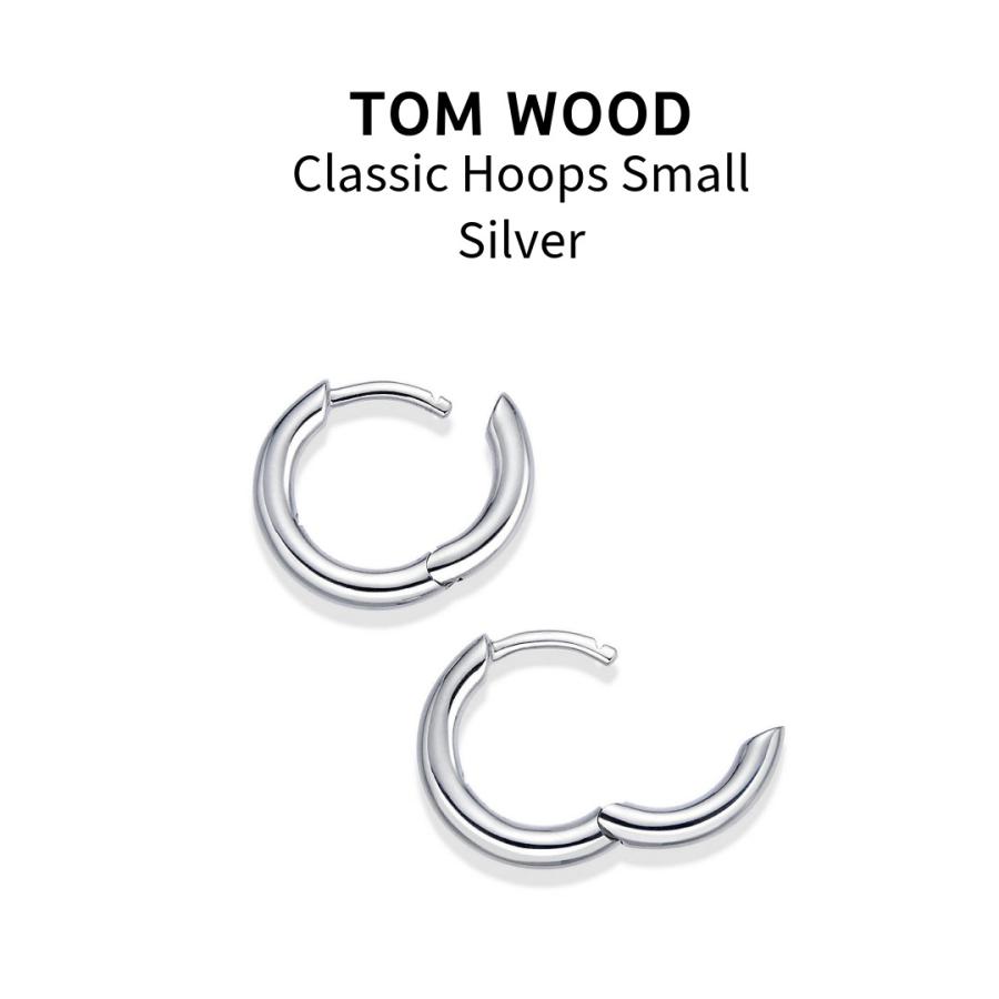 TOM WOOD（トムウッド） ピアス CLASSIC HOOPS SMALL Silverメンズ