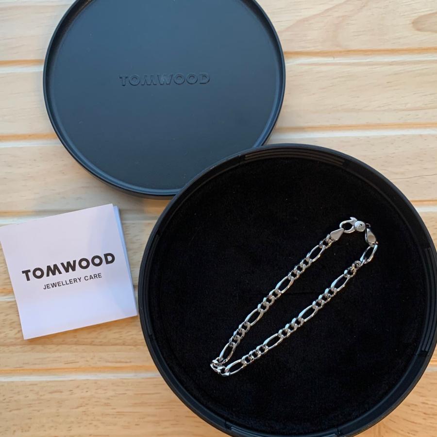 ブレスレット トムウッド TOMWOOD B0FG43NA01S925 Figaro Bracelet
