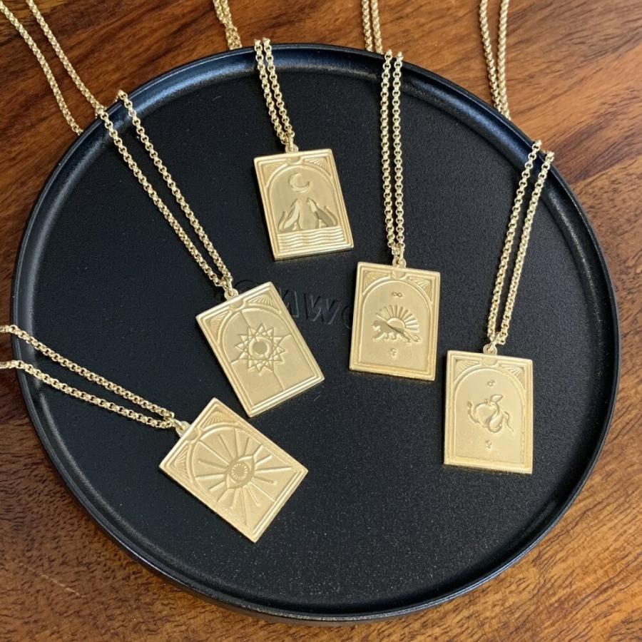TOM WOOD トムウッド ネックレス ペンダント ゴールド Tarot TOM WOOD トムウッド ネックレス ペンダント ゴールド Tarot