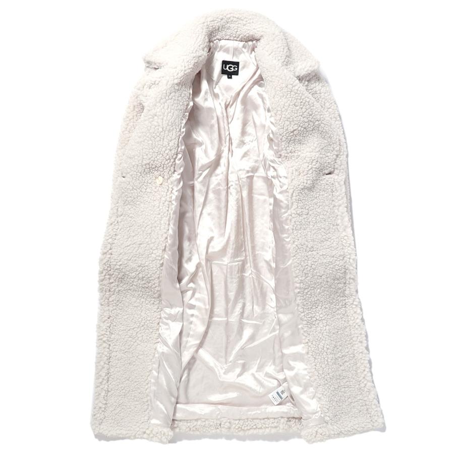 UGGコート Teddy Coat ロング テディ コートボア フェイクファー 完売品 UGG アグ ボアロングコート ラップコート フェイクファー