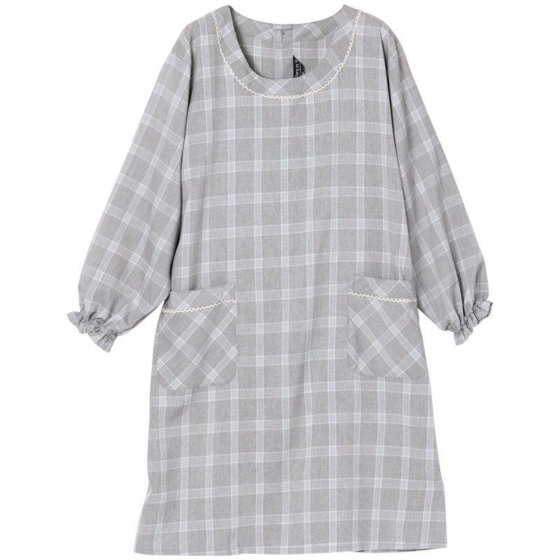 シニア服 80代 70代 60代 レディース 婦人服 高齢者 おばあちゃん チェック ワンピース 割烹着 Cjs Ft13 Ur 808 Tcマート シニアファッション 通販 Yahoo ショッピング