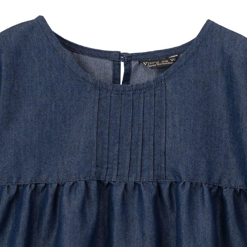 シニア服 80代 70代 60代 レディース 婦人服 高齢者 おばあちゃん デニムティアードギャザーチュニック 誕生日 プレゼント |  | 15