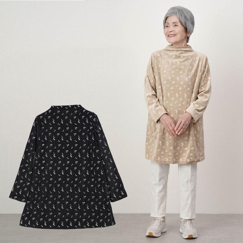 シニアファッション 80代 70代 60代 高齢者 婦人服 チュニック