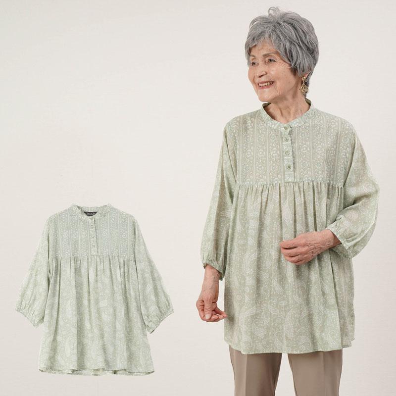 アルベロベロ　お婆ちゃん柄チュニック（新品） ALBEROBELLO（チュニック）のフリマアイテム一覧