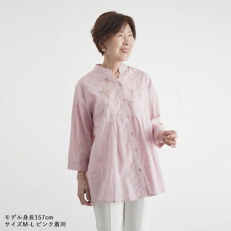 シニアファッション 80代 70代 60代 高齢者 婦人服 ブラウス