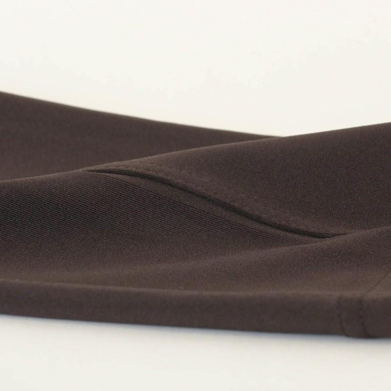 高齢者 ズボン 女性 センターステッチ 深履き 美脚ストレート