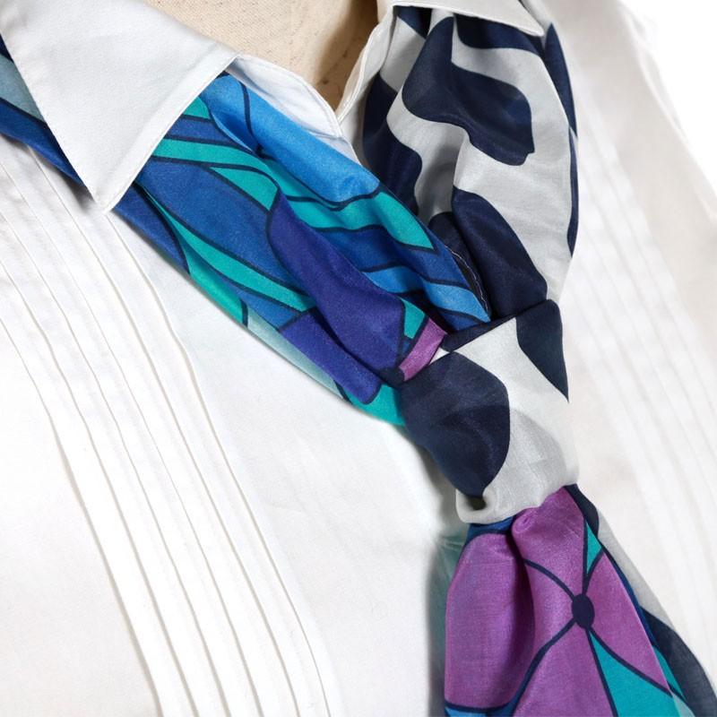 シニアレディースファッション シルクコットン スカーフ ストール 長方形 レトロ 70代 80代 女性 婦人服 お年寄り高齢者 敬老の日 ギフト プレゼント Cocowaku 15ss 04 Tcマート シニアファッション 通販 Yahoo ショッピング