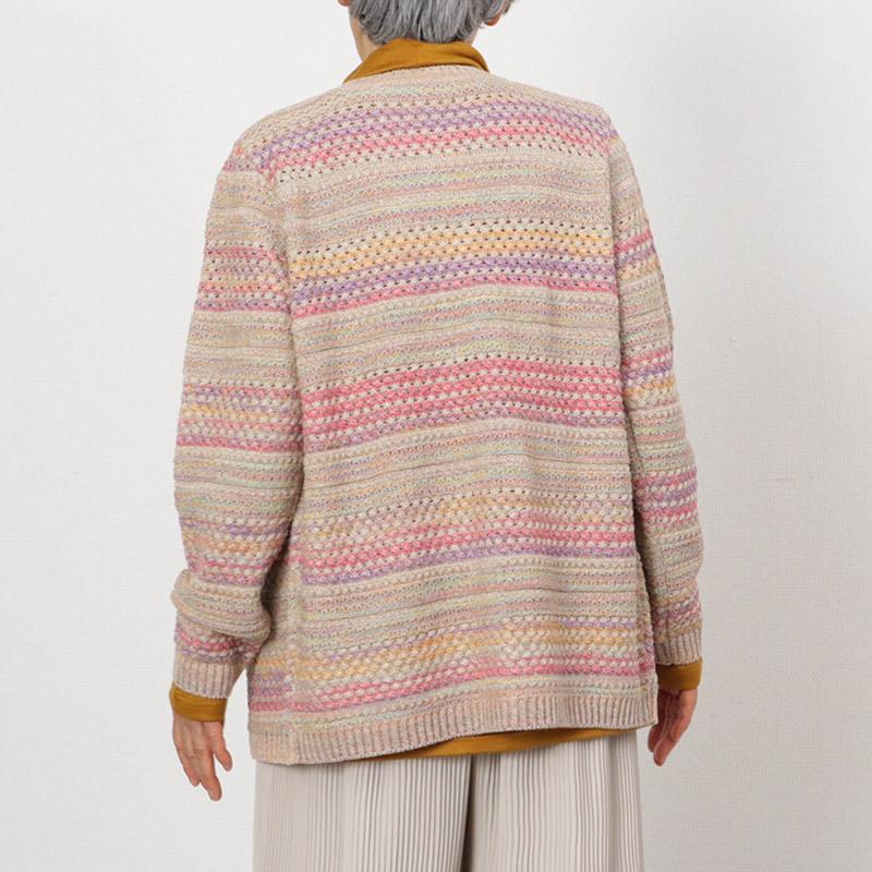 シニアファッション 80代 レディース おしゃれ 70代 婦人服 高齢者 ミセス ブランド おばあちゃん 誕生日 プレゼント 祖母 かすり織り柄 カーディガン 秋冬 Csfft7 0024 Tcマート シニア服 シルバーカー 通販 Yahoo ショッピング