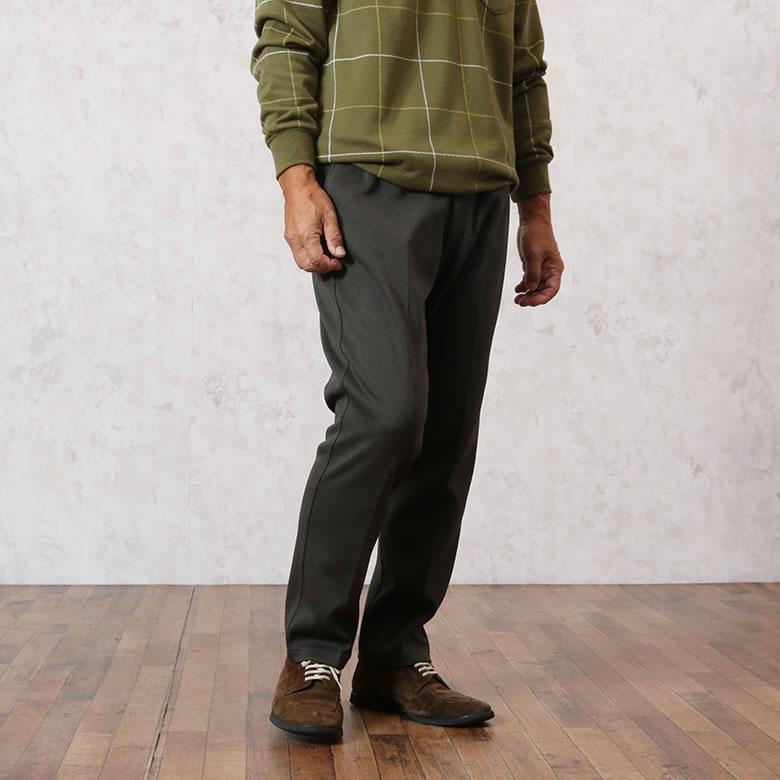 シニア 服 スラックス パンツ 80代 70代 60代 紳士服 高齢者 メンズ 