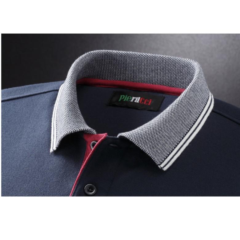 シニア メンズ ファッション カジュアル長袖ポロシャツ5色セット 70代