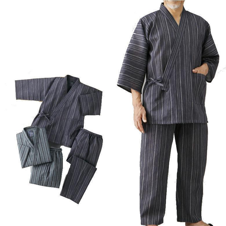 シニア メンズ ファッション 綿１００ しじら織り作務衣２色セット 70代 80代 シニア 服 男性 紳士服 お年寄り高齢者 敬老の日 プレゼント ギフト Csk C Tcマート シニアファッション 通販 Yahoo ショッピング