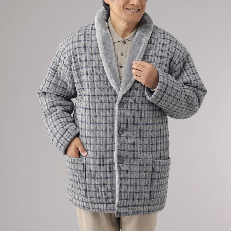 中綿ジャケット メンズ シニア 中高年 おじいちゃん 秋冬 冬物 裏ボア