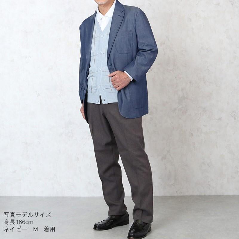 デニム テーラード ジャケット ネイビー シニアファッション 70代 80代 60代 男性 メンズ おじいちゃん服 春夏 父の日 プレゼント Csk Mo1 Gv 034 Tcマート シニア服 シルバーカー 通販 Yahoo ショッピング