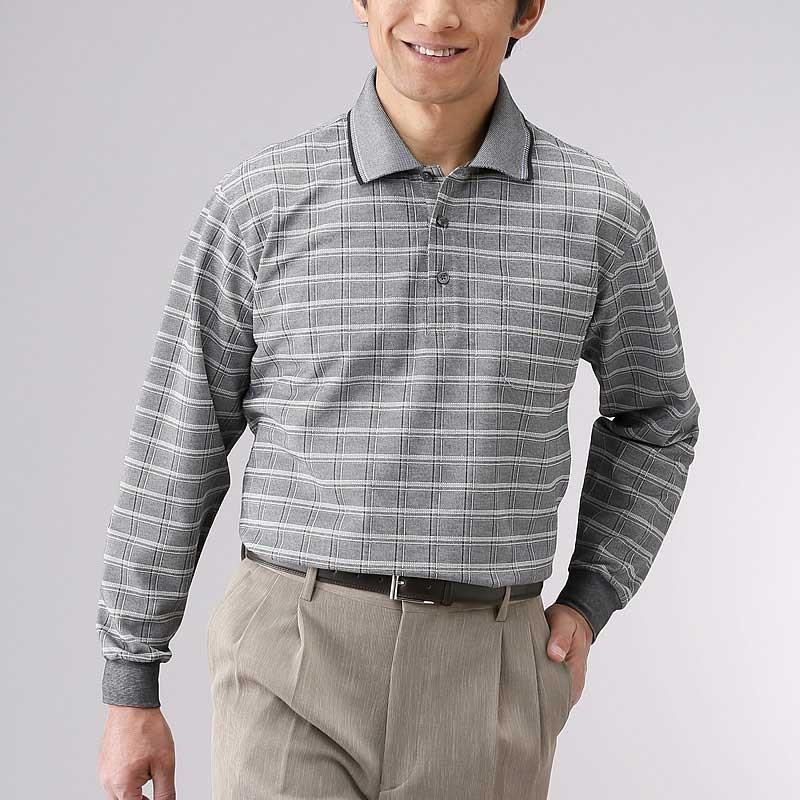 格子柄 長袖 ポロシャツ ３色組 シニアファッション 70代 80代 60代 男性 メンズ おじいちゃん服 敬老の日 プレゼント ギフト Csk Mt8 Ne 34 Tcマート シニア服 シルバーカー 通販 Yahoo ショッピング