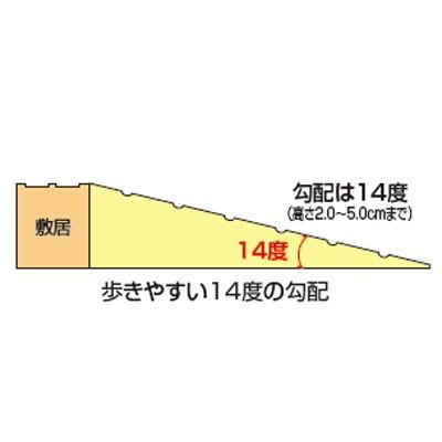 段差解消スロープ タッチスロープ 80 10 車椅子 車イス 車いす 段差解消 お年寄り プレゼント 敬老の日 老人 高齢者 注目のブランド スロープ 便利グッズ