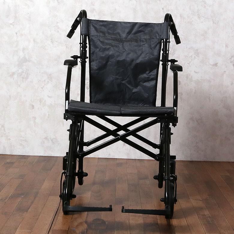 車椅子 軽量 コンパクト アルミ超軽量 ノーパンク 折り畳み 折りたたみ介助式 カルらくバギー2 ( 介護用 介助用 車いす 外出用 ) 高齢者 老人 お年寄り｜tc-mart｜15