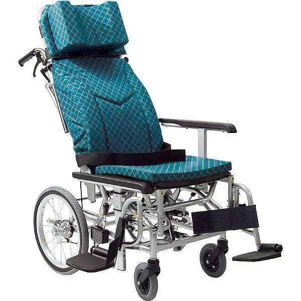 ティルティング＆リクライニング車椅子 KXL16-42(ノーパンク)カワムラ