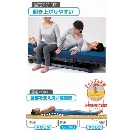 超特盛ミラクルプライス ウレタンフォームマットレス キュオラ 防水タイプ 900/SHORTCR-597 幅90cm ショート（床ずれ防止 マット 褥瘡予防マット 体圧分散） 【HOV1615649322】(58625円)