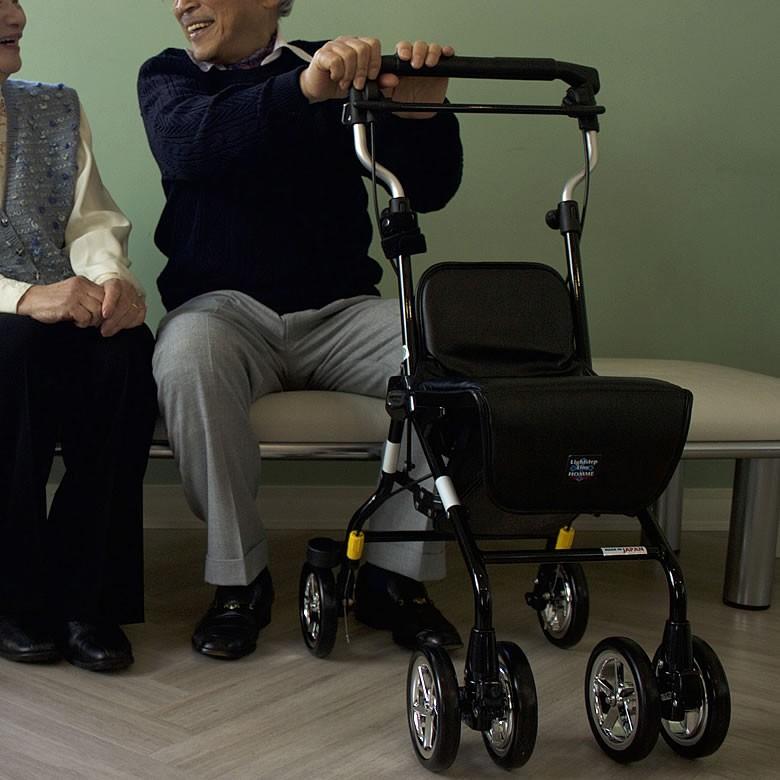 シルバーカー 軽量 日本製 男性用ライトステップタイニーW・HOMME