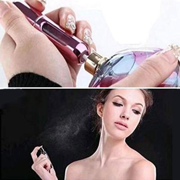 アトマイザー 香水 5ml 詰め替え 携帯用 持ち運び スプレー 瓶 ミニ