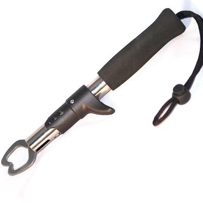 日本未入荷 フィッシュグリップ フィッシュキャッチャー 魚 魚掴み器 釣り ステンレス製 耐蝕性 軽量 コンパクト ブラックバス シーバス タチウオ Materialworldblog Com
