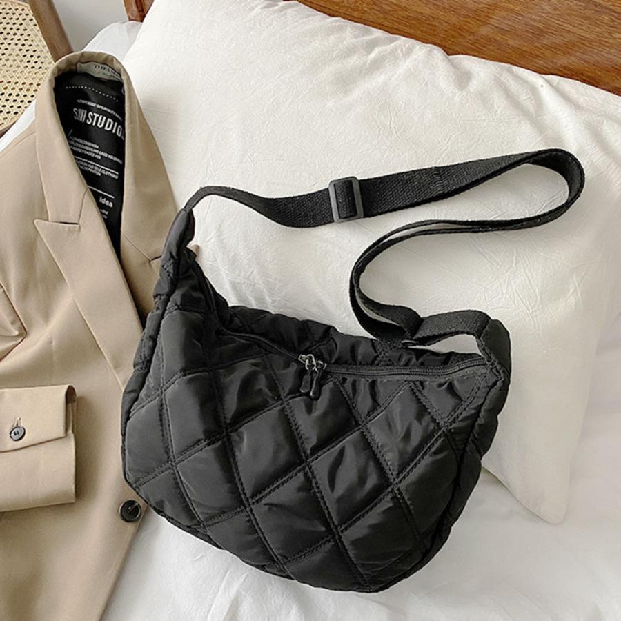 ショルダーバッグ キルティング ナイロン ワンショルダーバッグ 斜め