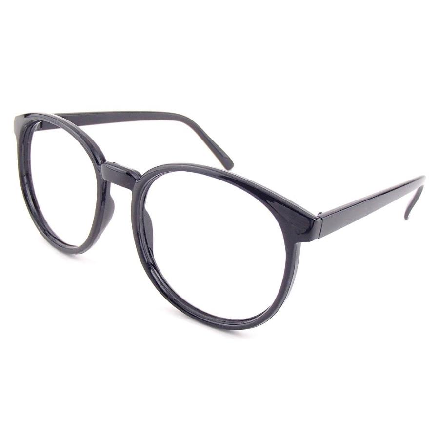 ボストン 伊達メガネ レンズなし 男女兼用 コナン アラレちゃん