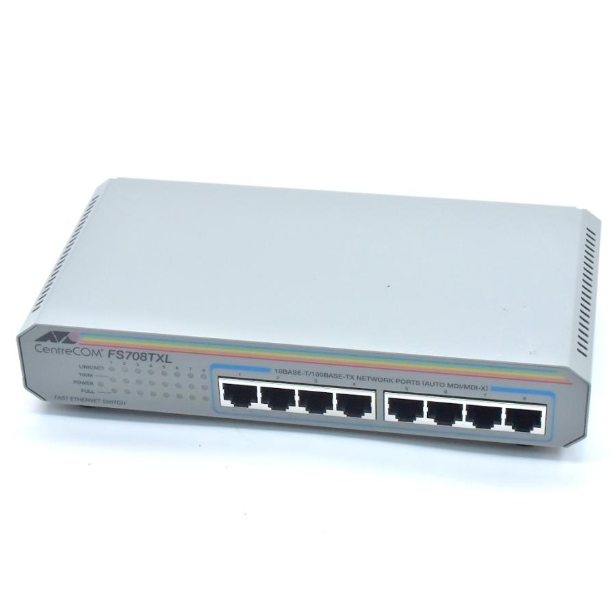 Allied Telesis CentreCOM FS708TXL 8ポート 100BASE-TX搭載 Allied Telesis CentreCOM FS708TXL 8ポート 100BASE-TX搭載