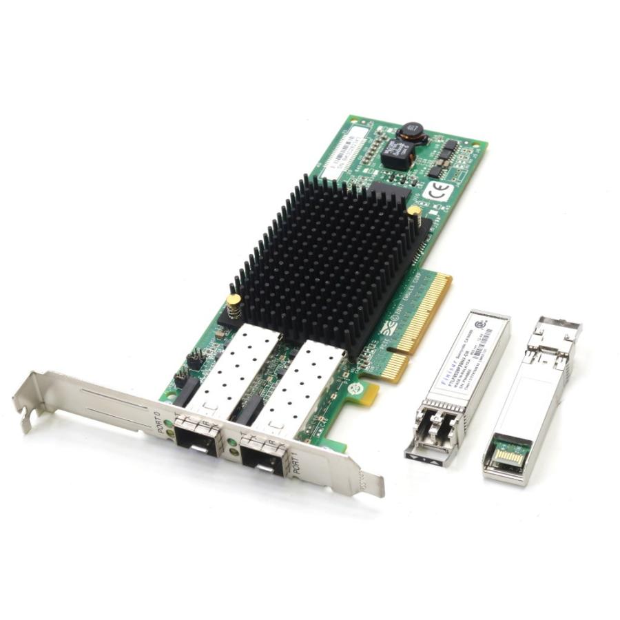 Emulex LPE12002 2ポート 8Gbps FC-HBA SFPセット PCI-Express