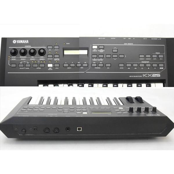 YAMAHA KX25 USBキーボードスタジオ MIDIインターフェイス 本体のみ USBバスパワー使用可能 501175142TCE