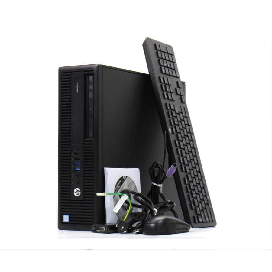 福袋 hp ProDesk 600 G2 SFF Core i5-6500 3.2GHz 4GB 500GB HDD DisplayPort x2 アナログRGB出力 DVD+-RW Windows10 Pro 64bit FPS1XL-EL ケイアイシー KIC SALAMANDER 電動リフト式大型モバイルスタンド FPS1XL-EL