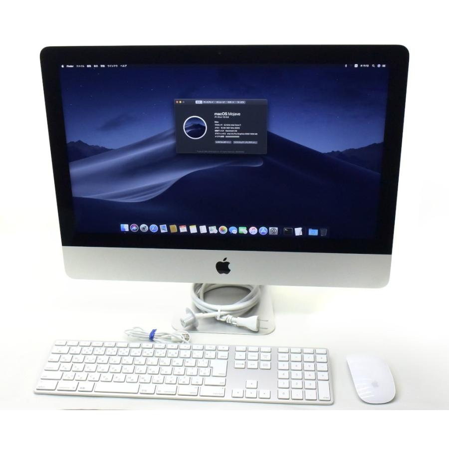 Apple iMac 21.5インチ Retina 4K Late 2015 Core i7-5775R 3.3GHz 16GB 1TB(HDD) 24GB(SSD) 4096x2304 macOS Mojave 10.14.6