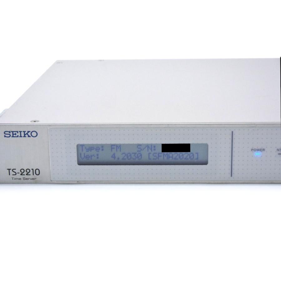 セイコープレシジョン TS-2210 FMタイプ NTPサーバー 通電及び設定初期