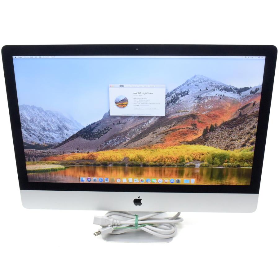 Apple iMac 27インチ Late 2012 Core i5-3470 3.2GHz 8GB 1TB(HDD 