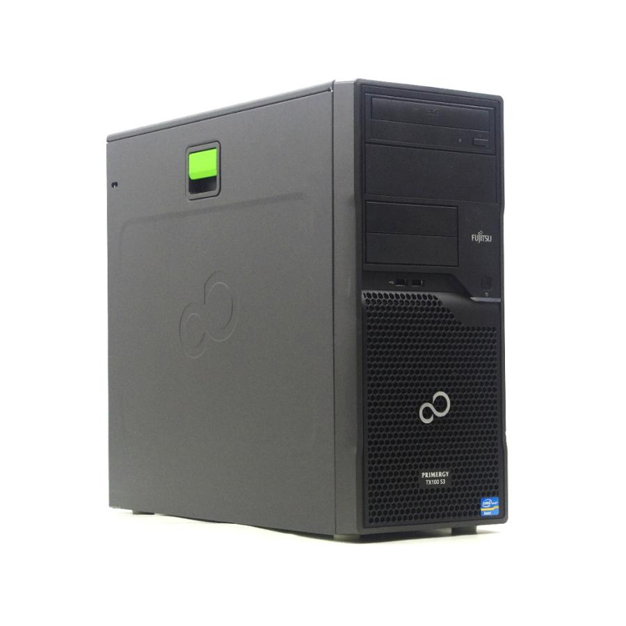 富士通 PRIMERGY TX100 S3 Xeon E3-1220 v2 3.1GHz 8GB 500GBx4