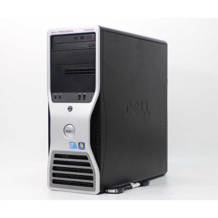 DELL Precision Workstation T3500 Xeon W3690 3.46GHz 16GB 500GB(HDD) FirePro 2260 DVD+-RW Windows7 Pro 64bitの通販