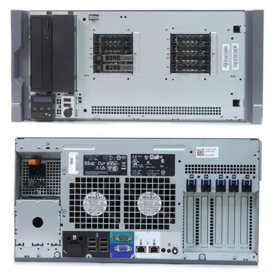 DELL PowerEdge T610 II (ラック型) Xeon X5650 2.66GHz 8GB 300GBx2台