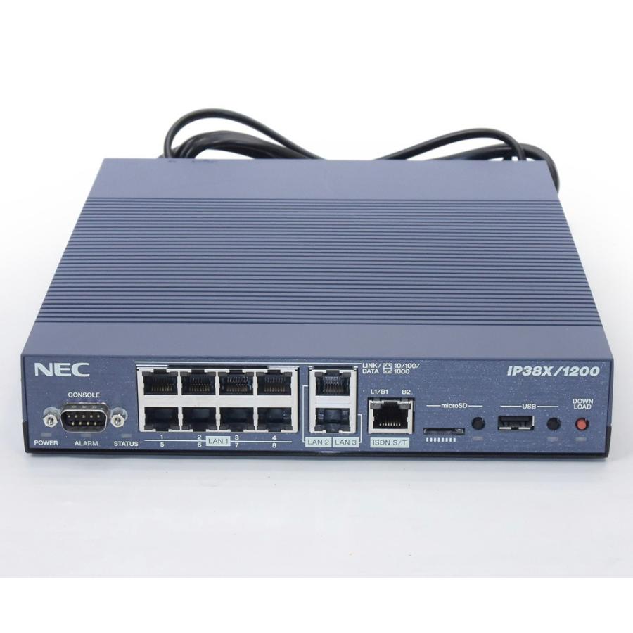 NEC - NEC IP38X/1200 VPNルーター(YAMAHA RTX1200) NEC IP38X/1200 (YAMAHA RTX1200 OEM) 3系統 10ポート 1000BASE