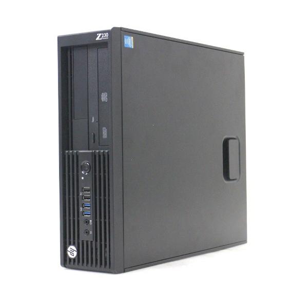 hp Z230 SFF Xeon E3-1230v3 3.3GHz 8GB 500GB QuadroK600 DVD-ROM Windows7Pro64bit(8Proダウングレード)｜tce-direct