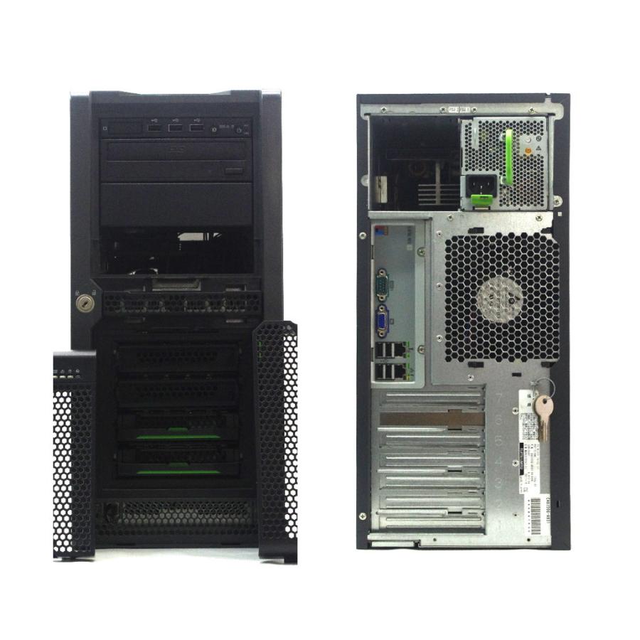 富士通 PRIMERGY TX150 S7 Xeon X3430 2.4GHz 4GB 146GBx2台(SAS3.5