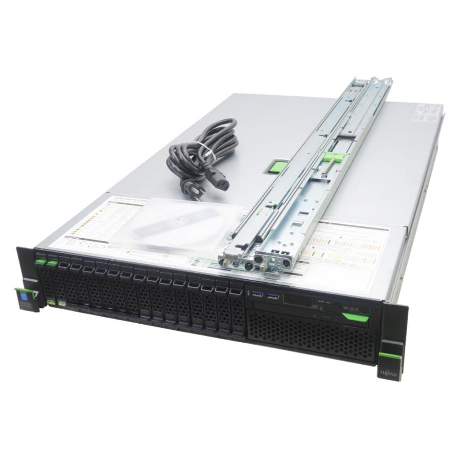 富士通 PRIMERGY RX2540 M1 Xeon E5-2667 v3 3.2GHz*2 32GB 300GBx2台 