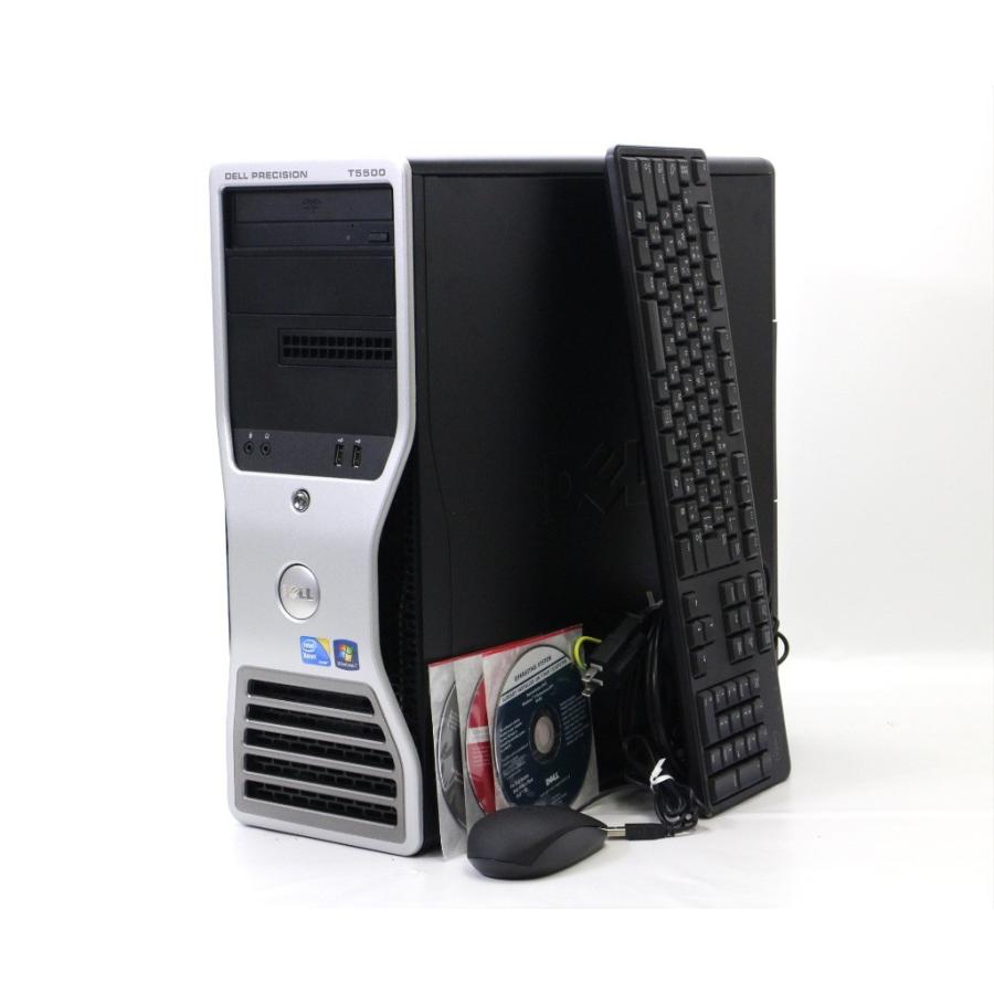 DELL Precision T5500 Xeon X5690 3.46GHz*2 48GB 250GB 2TB HDD計2台