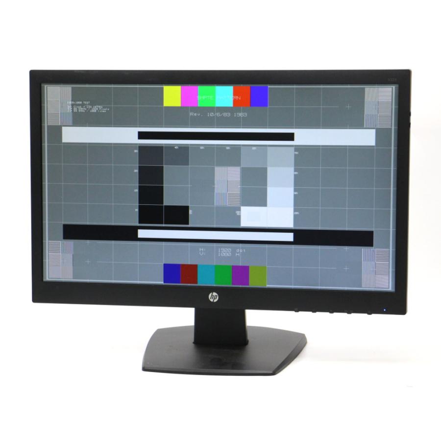 HP V223 モニター 本体 hp V223 21.5インチ 非光沢パネル フルHD 1920x1080ドット DVI-D