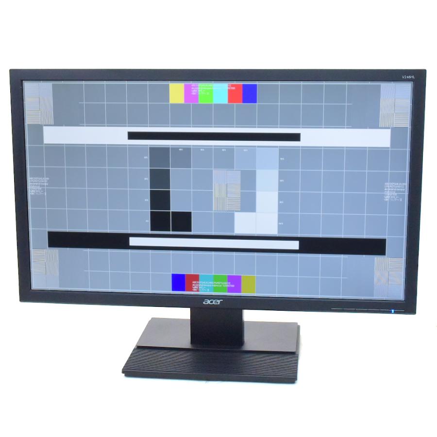 acer V246HL 24インチ 非光沢パネル フルHD 1920x1080ドット DVI